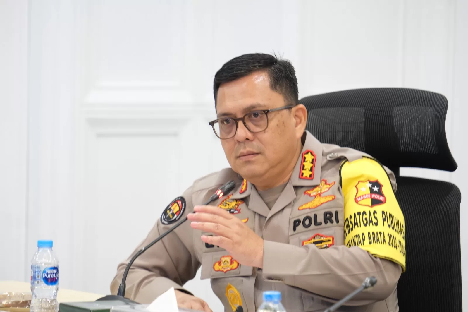 Kabag Penum Divisi Humas Polri Kombes Pol Erdi Adrimulan Chaniago
