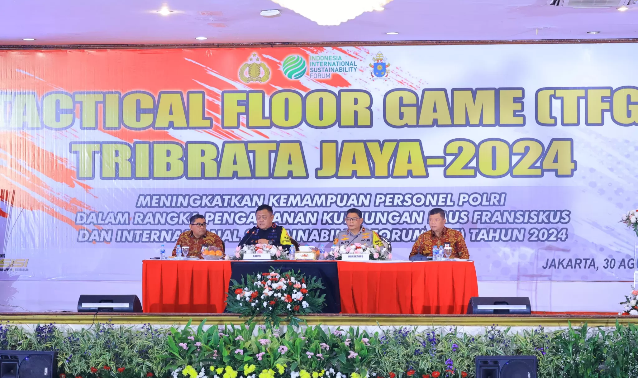 Polri Gelar TFG untuk pengamanan kedatangan Paus Fransiskus ke Indonesia,
