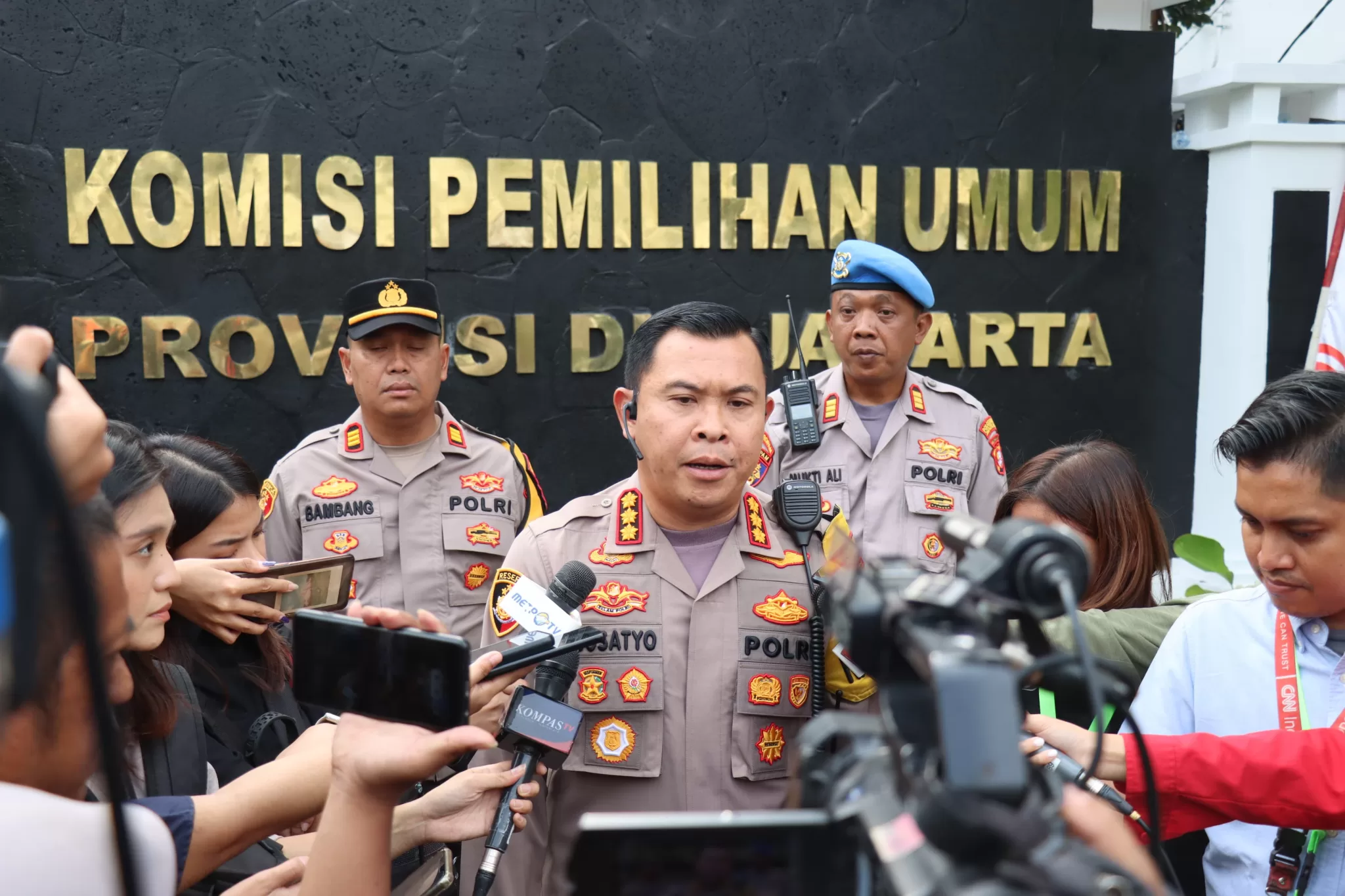 Kapolres Metro Jakarta Pusat Kombes Pol Susatyo Purnomo Condro.