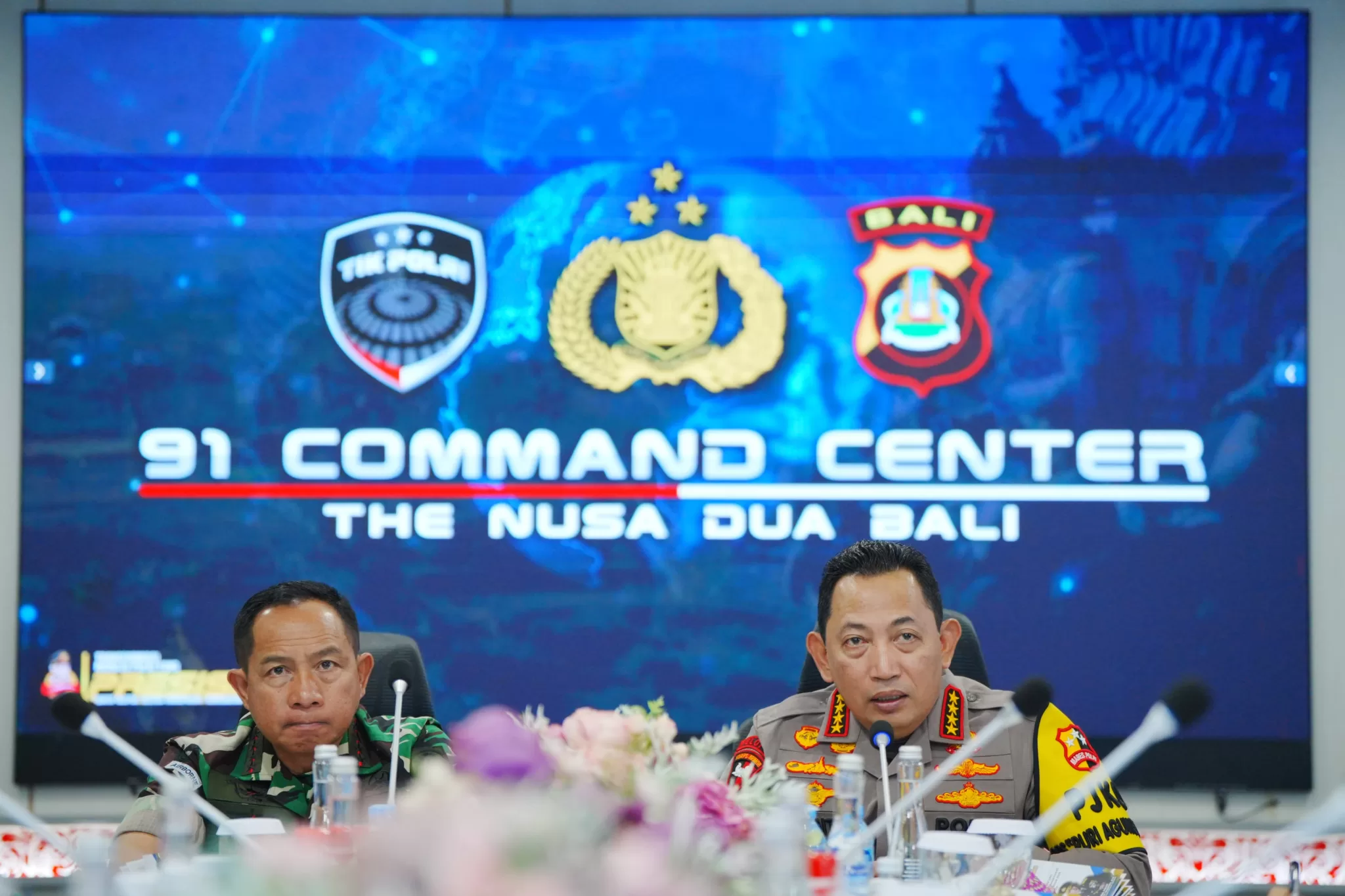 Kapolri Jenderal Listyo Sigit Prabowo dan Panglima TNI Jenderal Agus Subiyanto terus memastikan keamanan pelaksanaan Konferensi Tingkat Tinggi (KTT) Indonesia Africa Forum (IAF) ke-2 di Bali.