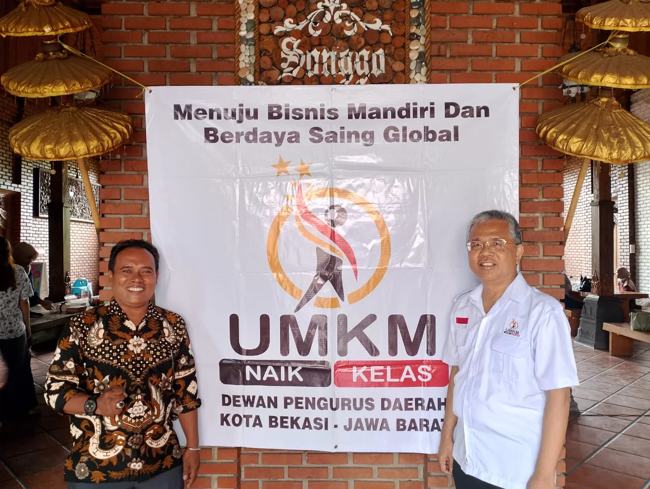 UMKM ‘Naik Kelas’ Kota Bekasi, mengadakan pelatihan pengenalan dasar digital Marketing di Resto Songo Jati, Jatibening Baru, Pondok Gede, Kota Bekasi, Kamis (5/9/2024).