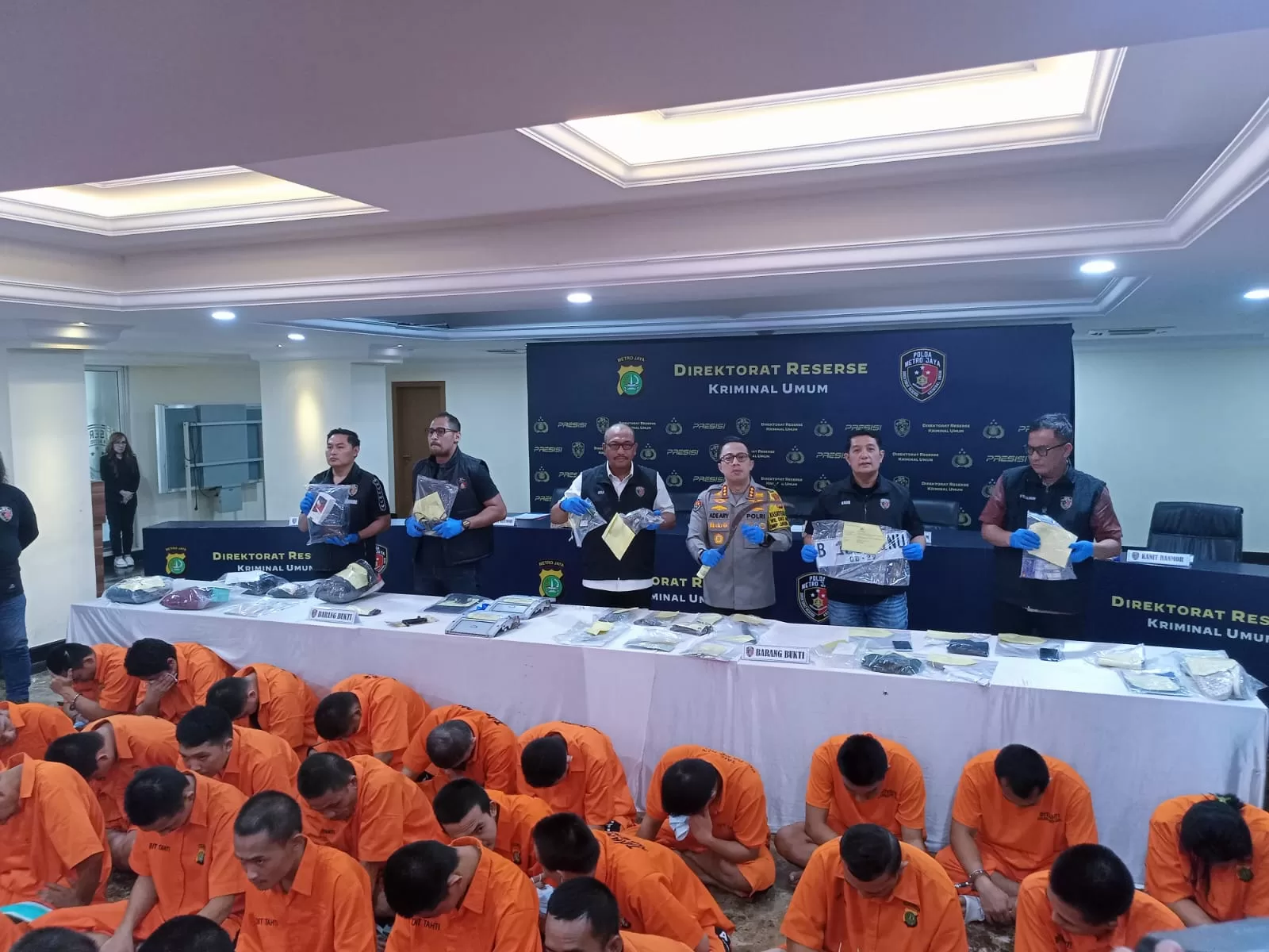 Jumpa Pers Polda Metro Jaya