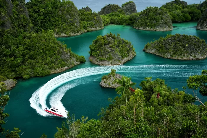 Pesona keindahan raja ampat. (Istimewa)