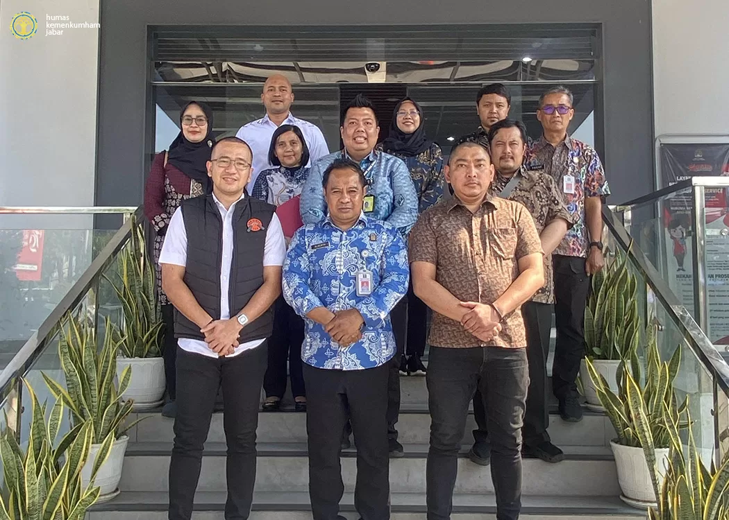 Kanwil Kemenkumham Jabar kunjungan ke Kantor Imigrasi Bekasi. (ist)