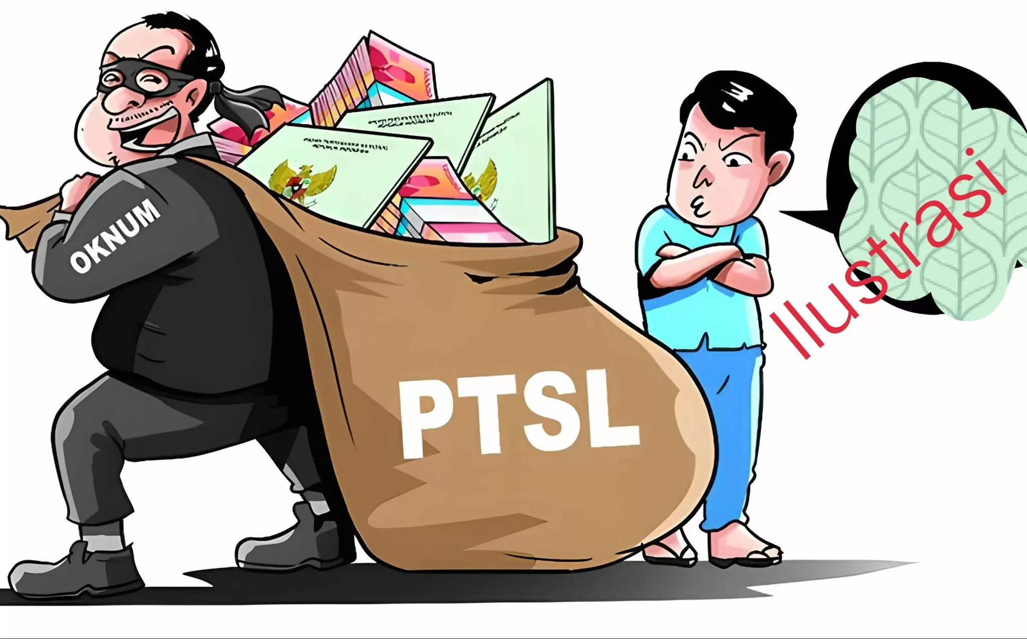 Dugaan pungli pengurusan Sertifikat melalui program PTSL di Medan Satria, Kota Bekasi.