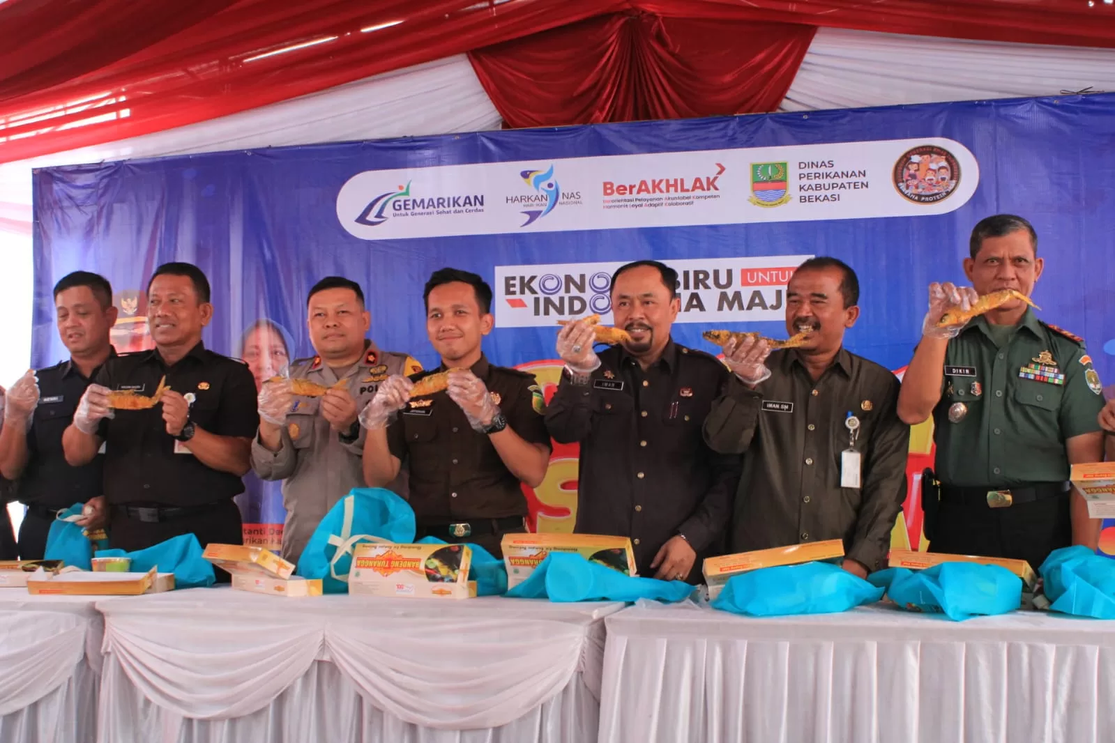 Peringatan Harkannas ke 11 di Kabupaten Bekasi. (Istimewa)