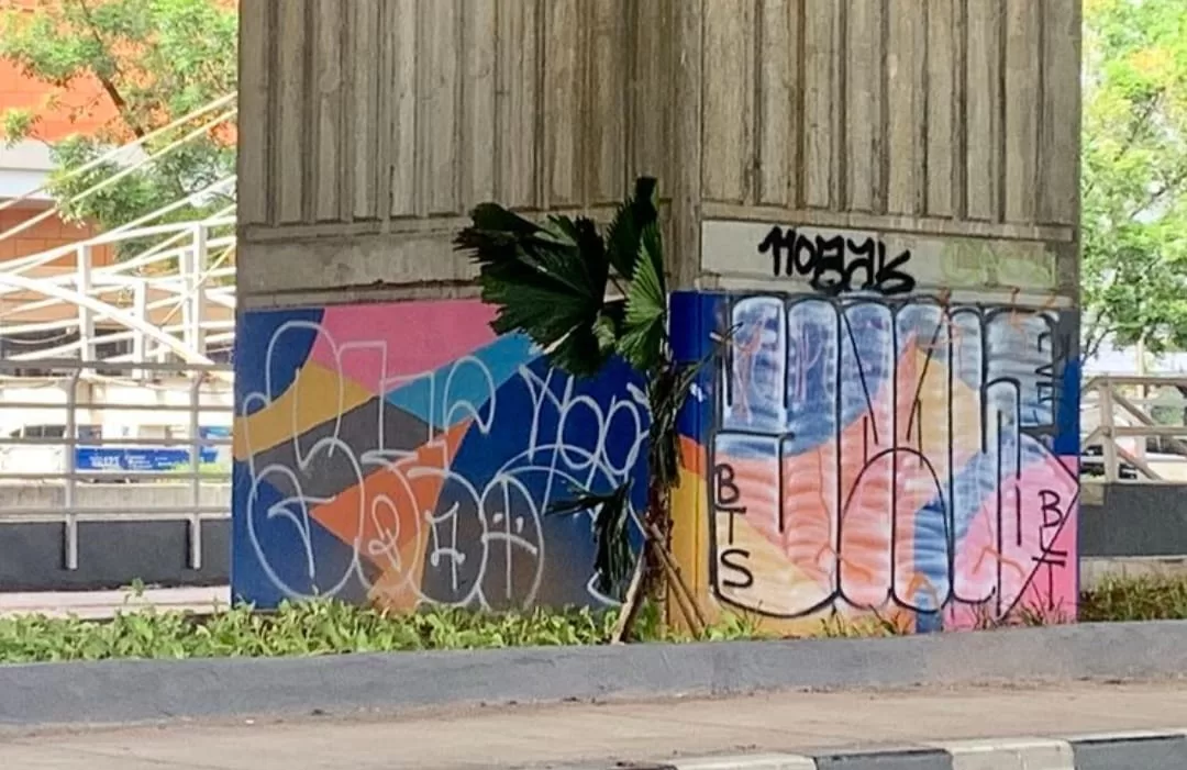 Vandalisme, Kali Malang Kota Bekasi. (ist)