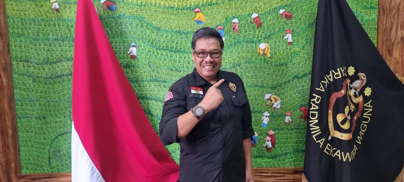 Ketua Umum CREW 8 DPP, Kolonel (Purn) Catur Puji Santoso. (Dok. CREW 8)