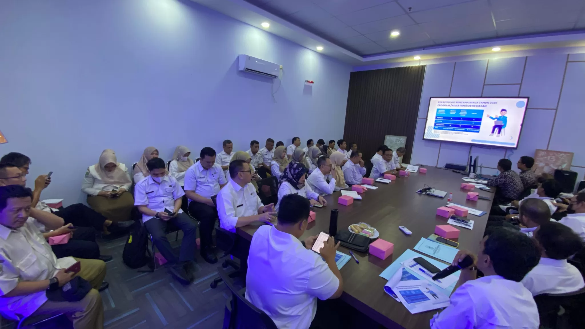 ketika penyusunan Renja 2026 Diskominfostandi berlangsung. (ist)