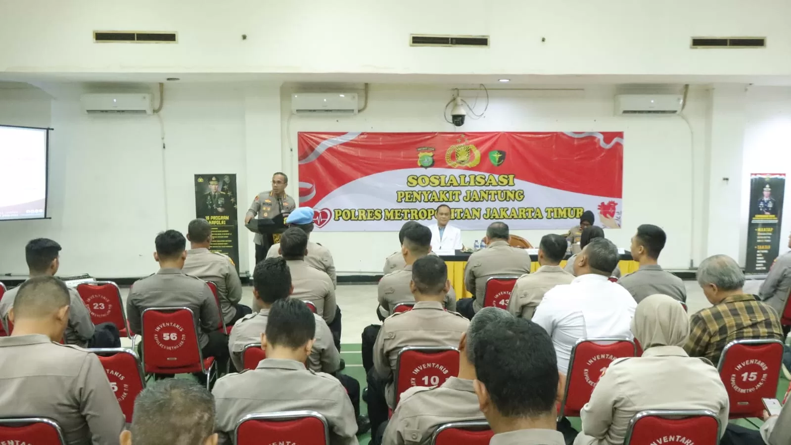 Sosialisasi Kesehatan Jantung dan Pembuluh Darah. (Frm)