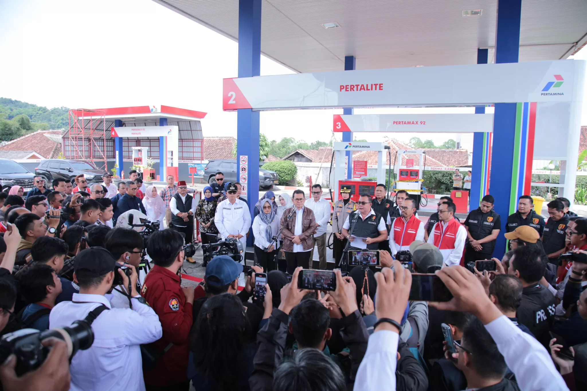 Polri Ungkap Kecurangan SPBU di Sukabumi. (Frm)