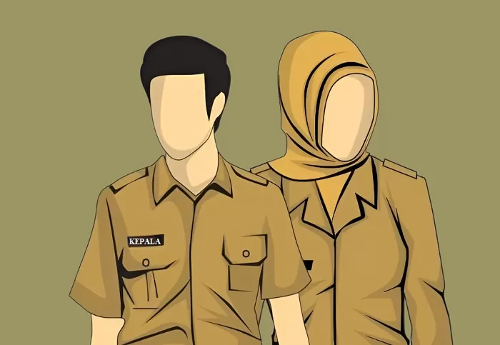 Ilustrasi Aparatur Sipil Negara. (Ist)