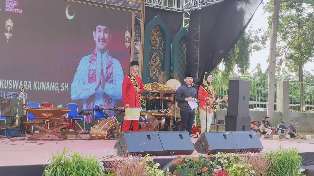 Bupati Bekasi saat menutup acara Ramadhan Festival 4.0.
