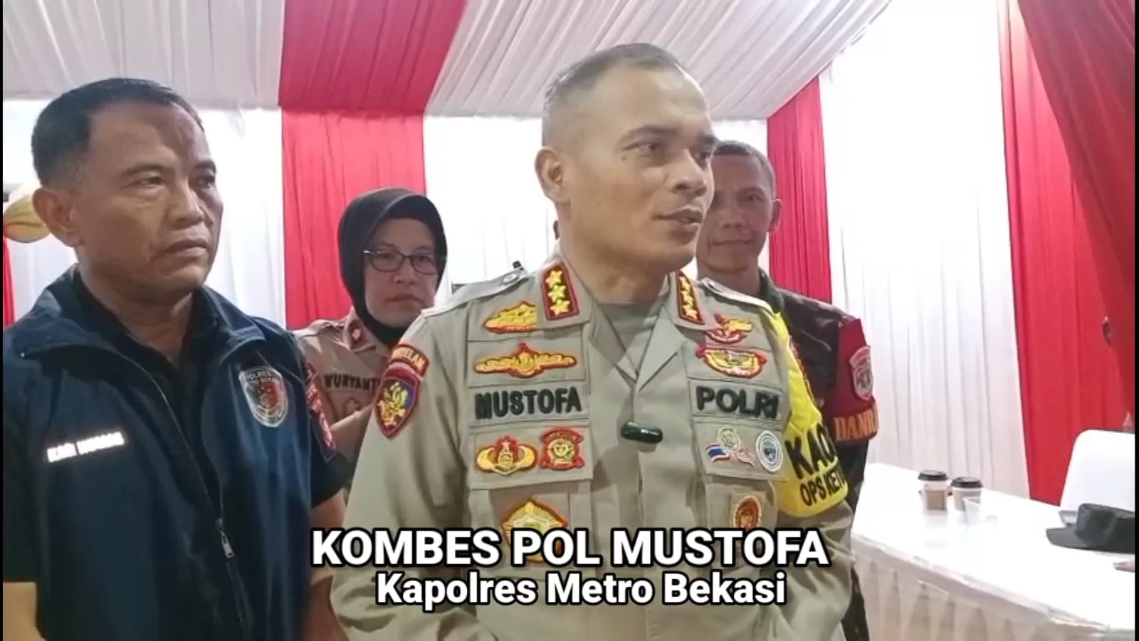 Video Liputan Kapolres Metro Bekasi Kunjungan ke Pospam