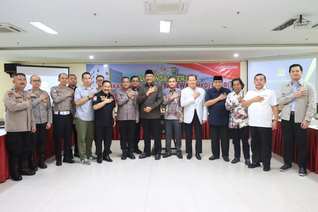 MKD DPR-RI saat berkunjung ke Mapolres Metro Bekasi Kota.
