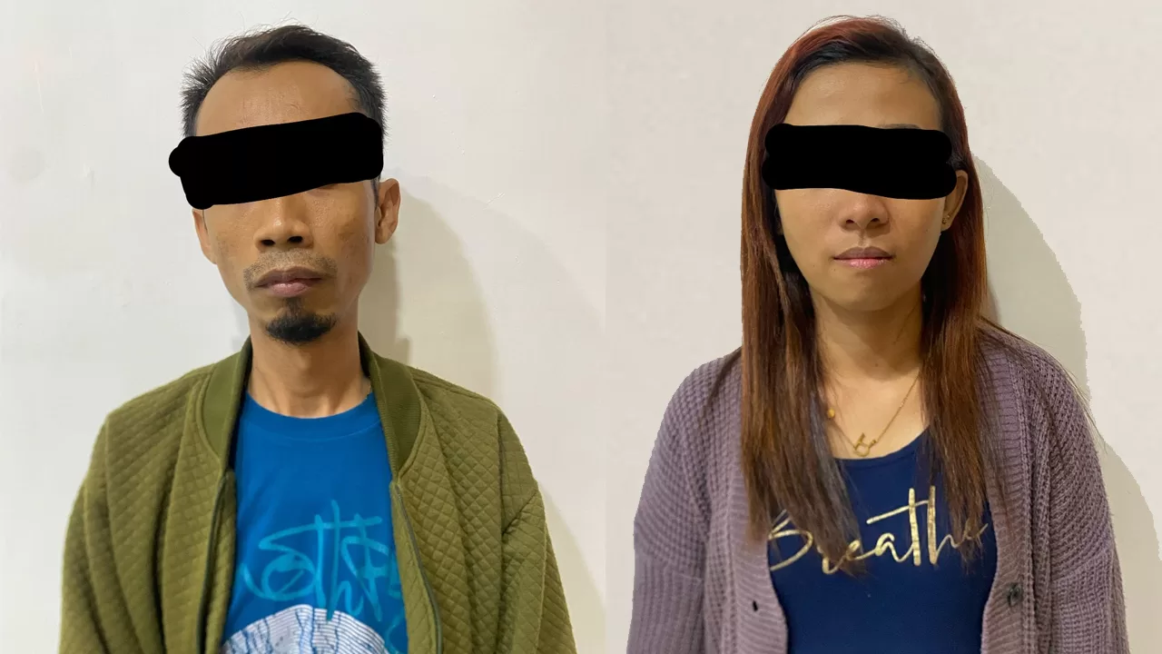 Pasutri di Kota Pasuruan Kompak Jadi Kurir Sabu. (BM)