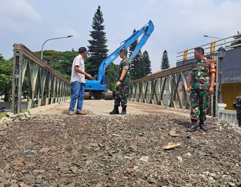 Pemantauan Jembatan Sementara Kemangpratama