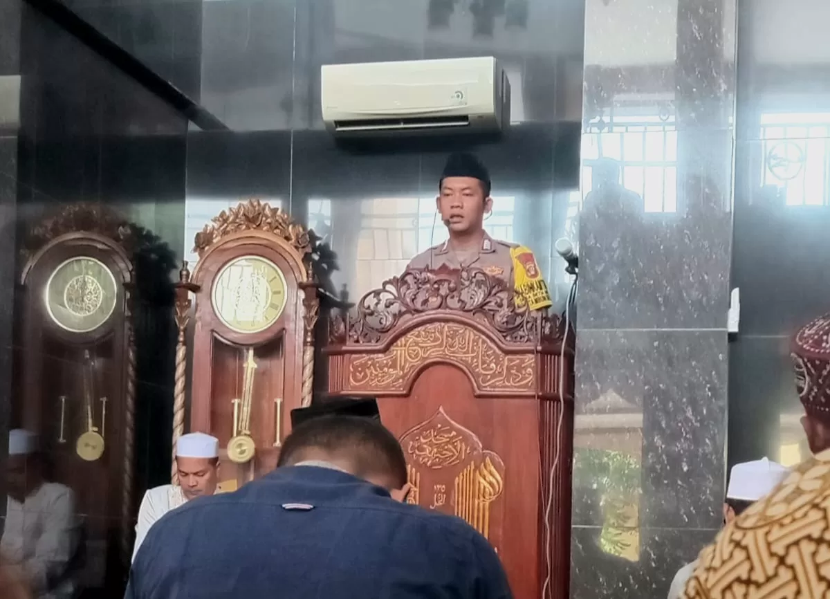 Bhabinkamtibmas Desa Setia Mekar, Bripka Eko Wahyu,