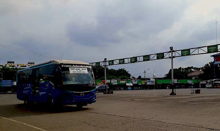 Terminal Induk Bekasi. (dok)