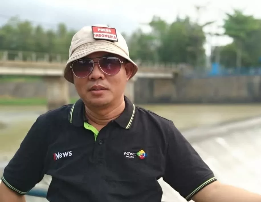Ketua IJTI Bekasi Raya, Rachmat Hidayat (frm)