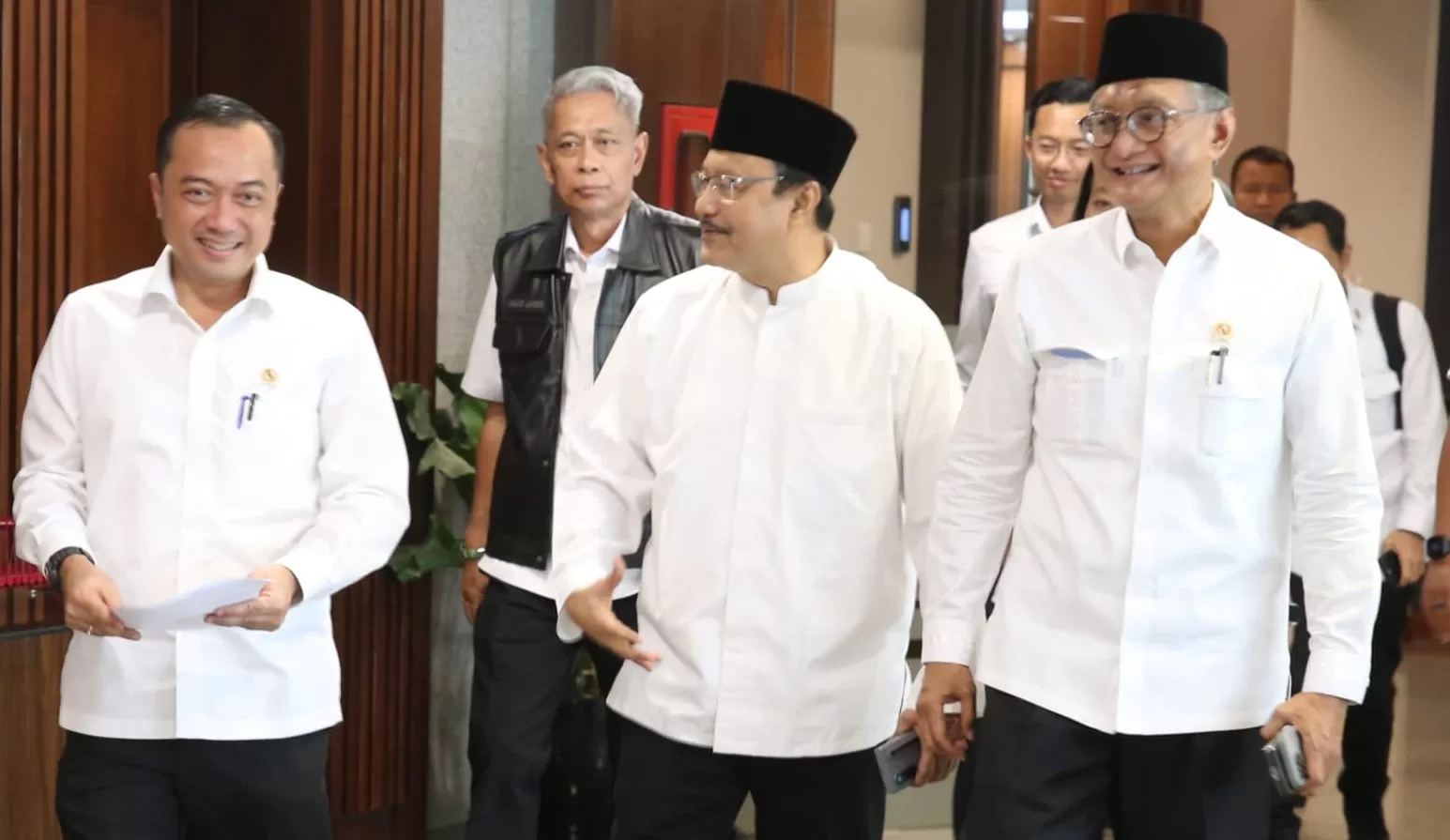Menteri PU, Mensos dan Mensesneg