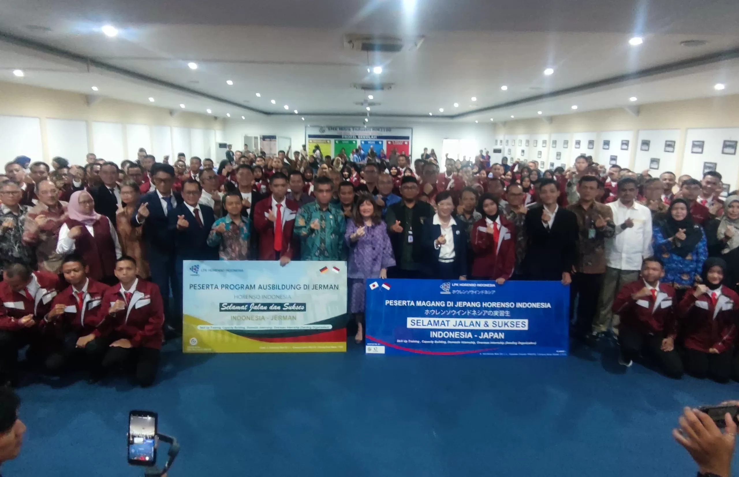 Pemberangkatan 1.500 lulusan SMK