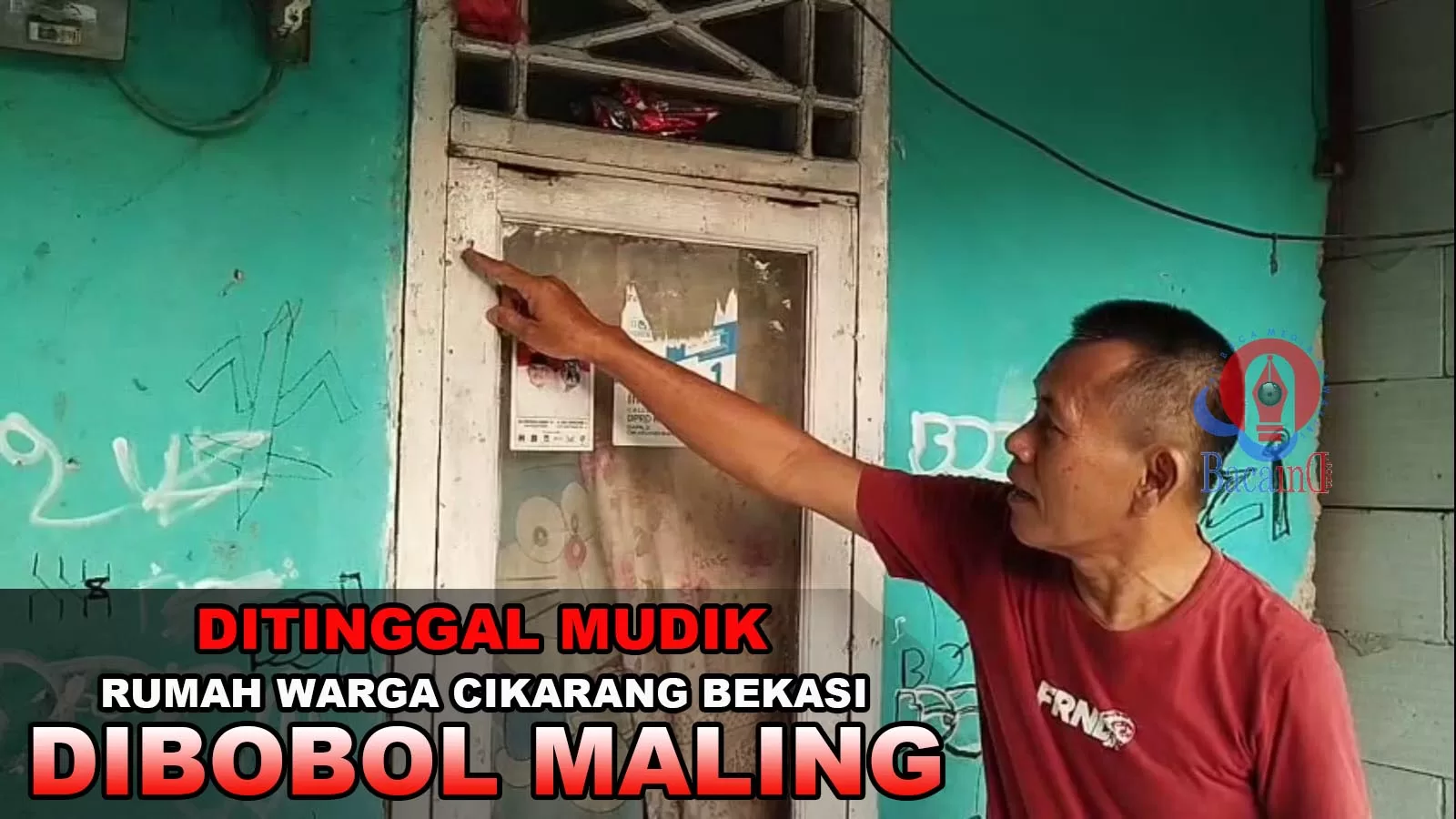Rumah Warga Cikarang Dibobol Maling Saat mudik Lebaran