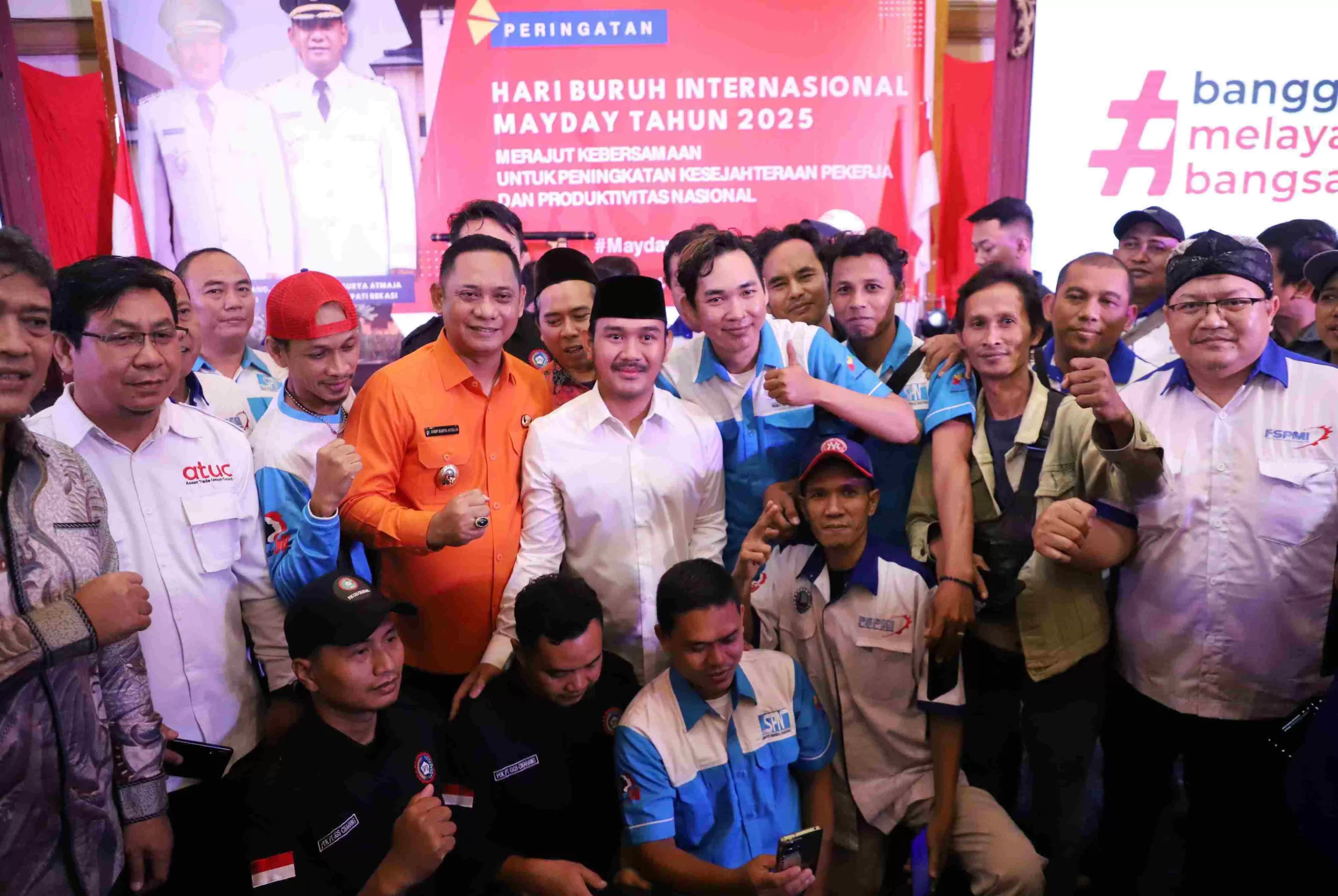 Bupati Bekasi May Day 2025