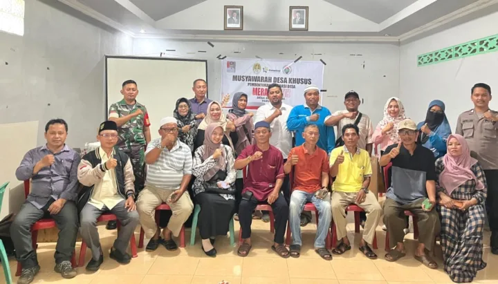 Koperasi Merah Putih di Desa Sungai Jawi Resmi Berdiri