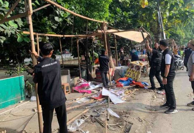 Penertiban PKL di Kampung 200