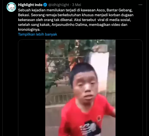 SS unggahan video viral