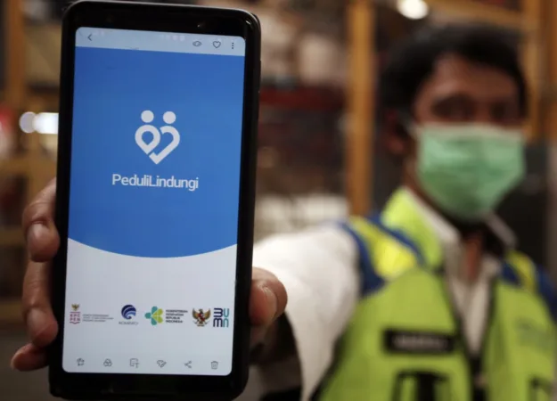 Situs PeduliLindungi.id Disusupi Situs Judi Online.