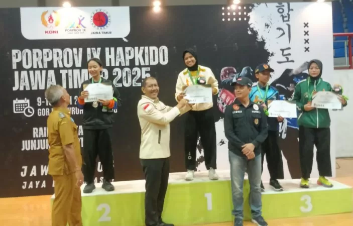 Atlet Hapkido Pasuruan Ukir Prestasi Gemilang di PORPROV IX