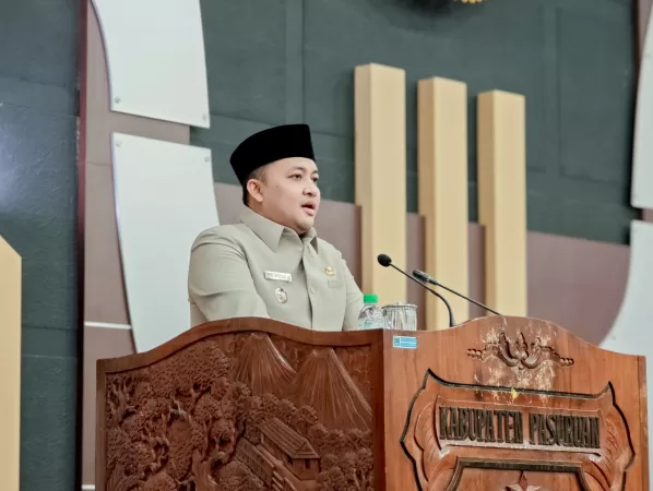 Pembangunan di Pasuruan Dipastikan Merata, Bupati Rusdi Bantah Isu Ketimpangan Wilayah