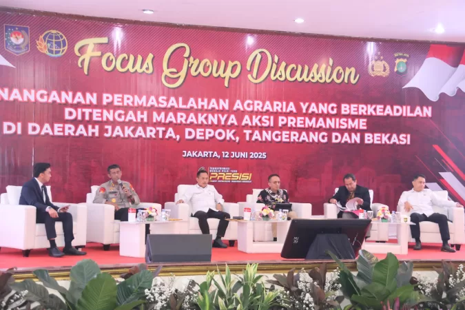 Polda Metro Jaya Gelar FGD: Bahas Konflik Agraria dan Aksi Premanisme di Jabodetabek