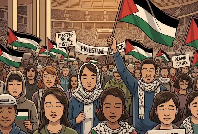 FUI Bekasi Gelar Aksi Damai Solidaritas Palestina, Puluhan Ribu Massa Diperkirakan Hadir