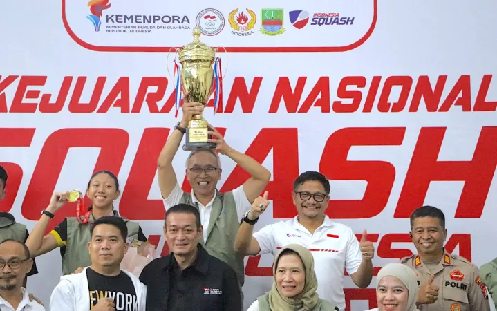 Jawa Barat Juara Umum Kejurnas Squash 2025, Kabupaten Bekasi Jadi Pilar Kemenangan