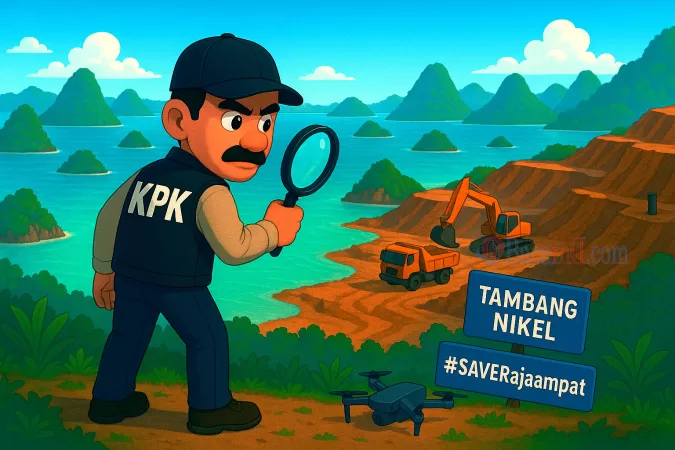 KPK Akui Sudah Kaji Potensi Korupsi Tambang Nikel di Raja Ampat