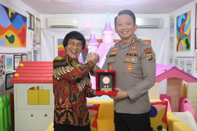 Kapolres Tangsel Kunjungi Kak Seto, Bahas Penguatan Perlindungan Anak