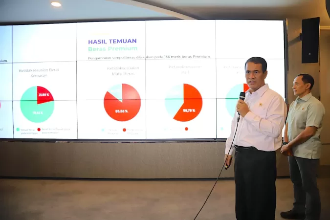 Investigasi Mutu dan Harga Beras, Kementan: Potensi Rugikan Konsumen Hingga Rp 99,35 Triliun