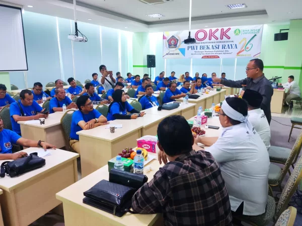 Cetak Wartawan Profesional dan Berintegritas, PWI Bekasi Raya Gelar OKK Angkatan ke-26