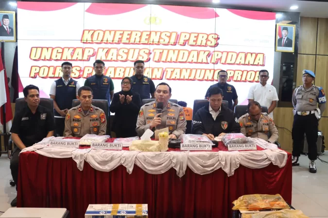 Polres Tanjung Priok Bongkar Sindikat Pemalsu Materai, Rugikan Negara Rp 1,17 Miliar