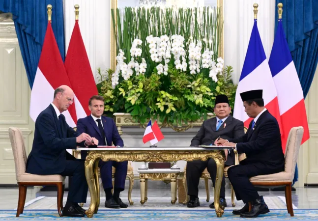 Pertemuan Bilateral Indonesia-Prancis