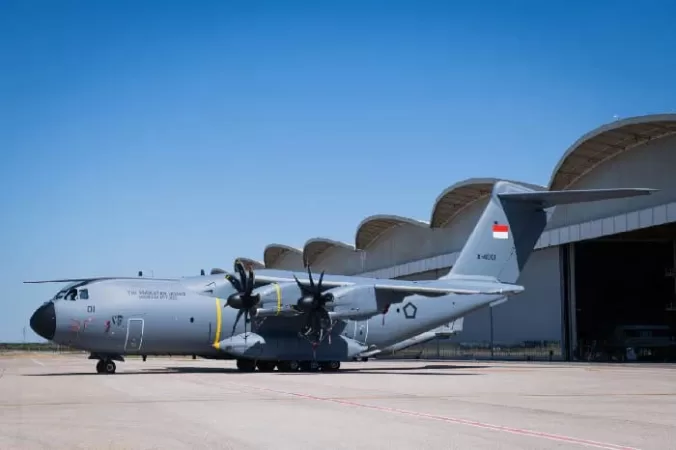 Pesawat A400M Pertama untuk TNI AU Rampungkan Tahap Pengecatan di Spanyol