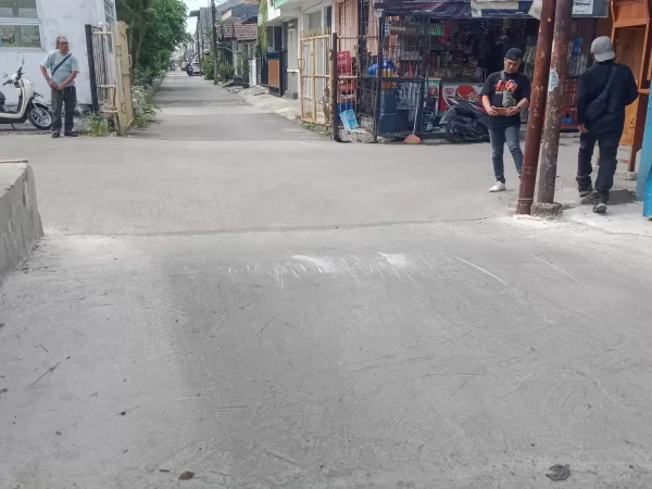 Speed Bum atau polisi tidur di PUP dikeluhkan warga.