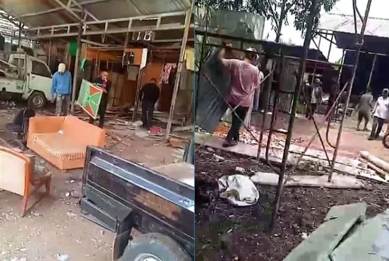 dugaan pengrusakan