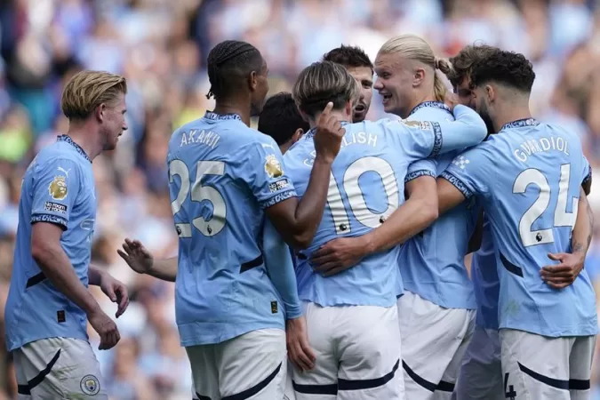 Manchester City Didenda Rp23,9 Miliar Akibat Keterlambatan Kick-off di 9 Laga Premier League
