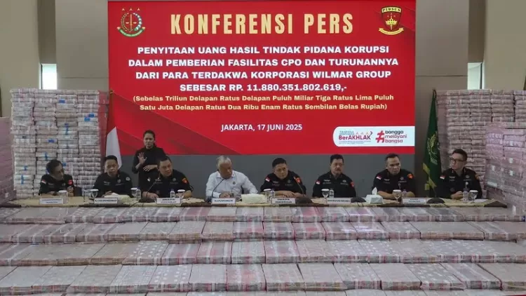 Kejagung Sita Rp 11 Triliun dari PT Wilmar Group dalam Kasus Ekspor CPO