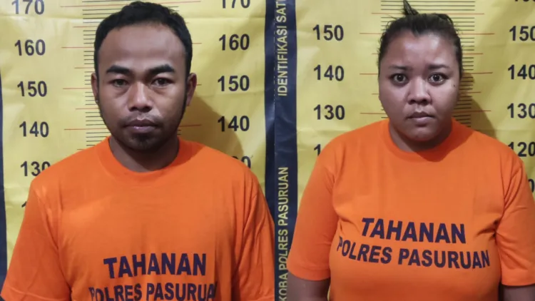 Kompak Edarkan Sabu, Pasutri di Pasuruan Akhirnya Masuk Bui