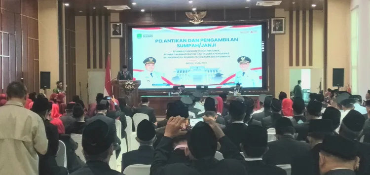 Bupati Pasuruan Lantik 136 Pejabat di Lingkungan Pemkab